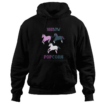 Discover Harlow And Popcorn Merch Popcorn The Pony Hoodies