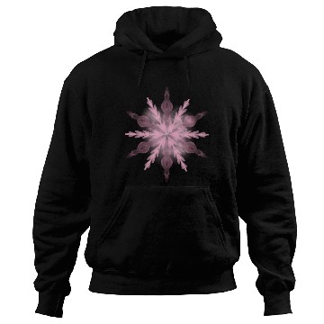 Discover Pink snowflake Hoodies