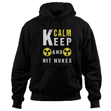 Discover keep calm and hit nukes. Essential Hoodies