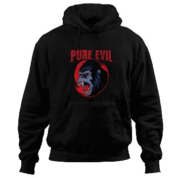 Discover Pure Evil Angry Gorilla Monkey Chimpanzee Hoodies