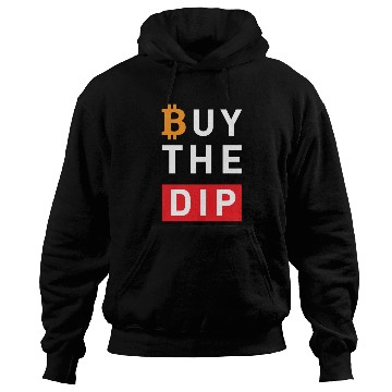 Discover Buy the dip Bitcoin Hoodies