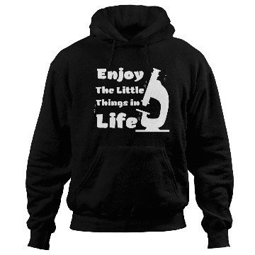 Discover funny microscope, microbiologists biology nerd Hoodies