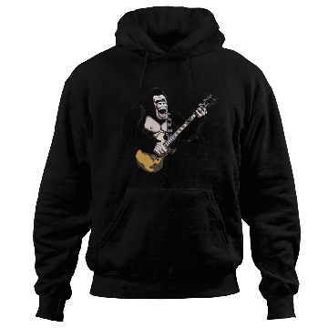 Discover Huge ape playing electric guitar. Hoodies