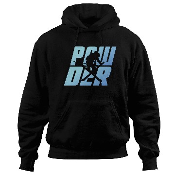 Discover Ski Freestyle, Skiing, Skier - Powder Hoodies