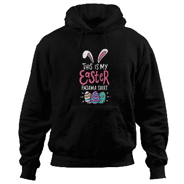 Discover This Is My Easter Pajama Sunday Egg Hunt Holiday Hoodies