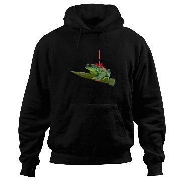Discover Meet me under the missile toad – mistletoe pun Hoodies