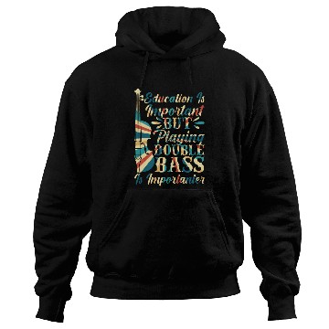 Discover Back To School Double Bassist Player Hoodies