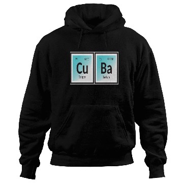 Discover Cuba | Periodic Table of Elements Hoodies