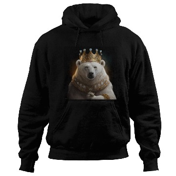 Discover Polar Bear King Hoodies