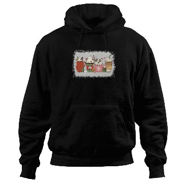 Discover Christmas Hot Chocolate Peppermint Mocha Hoodies