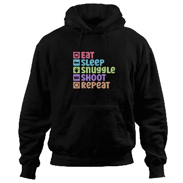 Discover Eat Sleep Snuggle Shoot Repeat - Newborn Hoodies