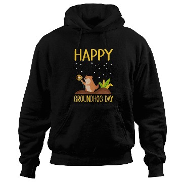 Discover Happy Groundhog Day Hoodies