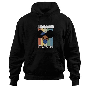 Discover Afro Lady Woman, Juneteenth Day Hoodies