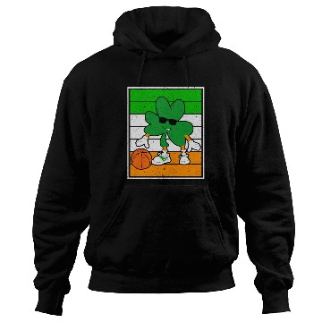 Discover Basketball Player St. Patrick's Day Irish Pride Hoodies