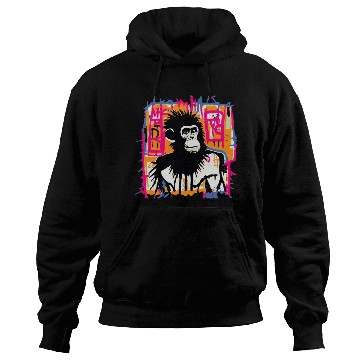 Discover Rock and roll Ape Hoodies