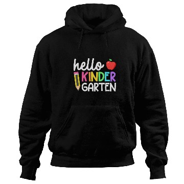 Discover Hello Kindergarten Team Kinder Back to School Teac Hoodies