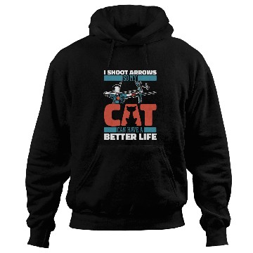 Discover Archery Cat Hoodies