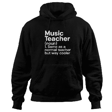 Discover Music Teacher Hoodies
