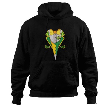 Discover Tie Bow Saint Paddy Shamrock Saint Patrick Day Hoodies