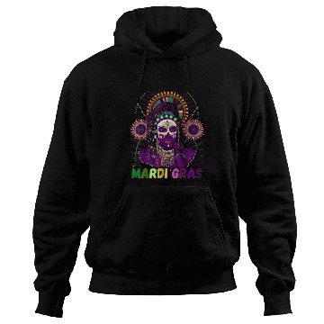 Discover Voodoo Queen Magic Mardi Gras Hoodies