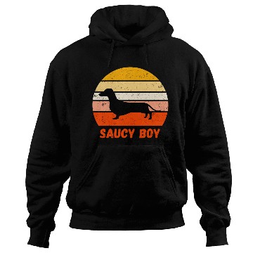 Discover Dachshund Saucy Boy Hoodies