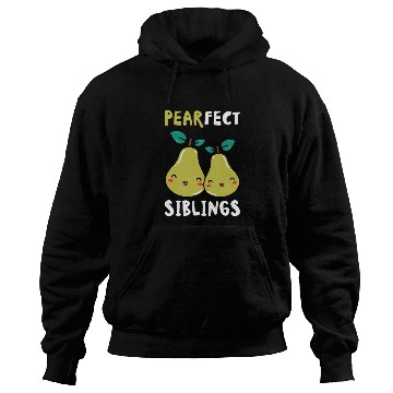Discover Siblings Pear Fruit Big Brother Sister Goals Hoodies