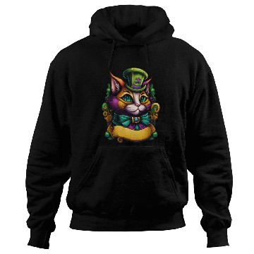 Discover Cat Mardi Gras Hoodies