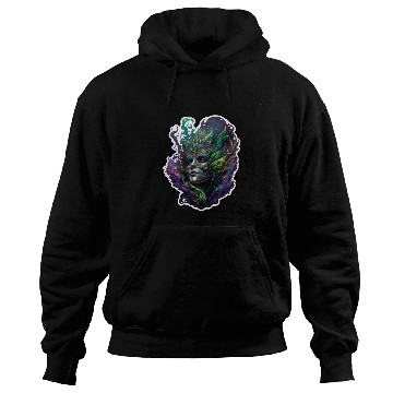 Discover Mardi Gras Mask Queen Hoodies