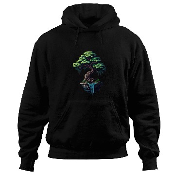 Discover 8 Bit Bonsai Tree Hoodies