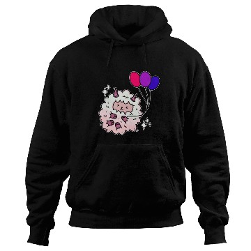 Discover Cute Bisexual Sheep Bi Pride Color Balloons Hoodies