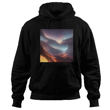Discover Sunrise at the Tunnel View Point Hoodies