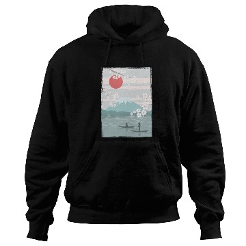 Discover Cherry Blossom Fuji Cherry Tree Japan Hoodies