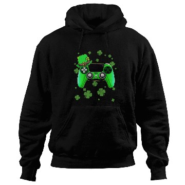 Discover Game Console St Patricks Day Gamer Hoodies