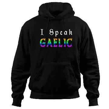 Discover St Patricks Day Rainbow LGBT | I Speak Gaelic Hoodies