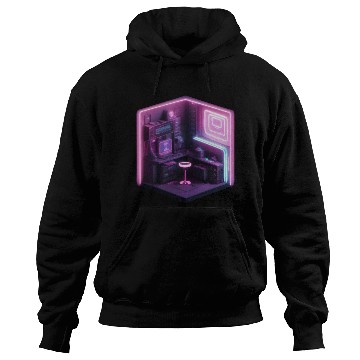 Discover Isometric Modern Room Cube Hoodies