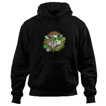 Discover St Patricks Day Irish Lucky Heifer Cattle Farmer Hoodies