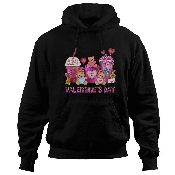 Discover Valentines Day Coffee Cups Hoodies Valentines Day