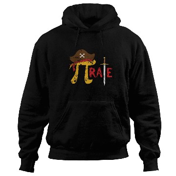 Discover Love Pi Pirate Math Holiday Mathematics Pi Day Hoodies