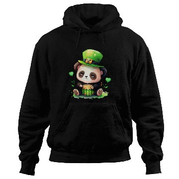 Discover St Patrick's Day Irish Funny Panda Saint Patrick Hoodies