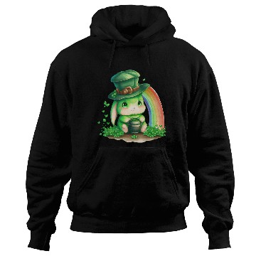 Discover St Patrick's Day Irish Funny Rabbit Saint Patrick Hoodies