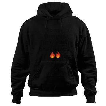 Discover POWER STRENGTH TRANSITION GRATEFULNESS - BLACK Hoodies