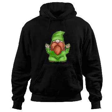 Discover Meditating Gnome Doing Yoga For St Patricks Day Hoodies