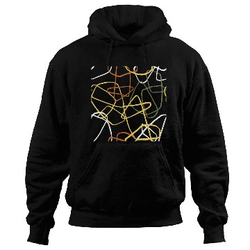Discover Abstract Line Overlap Hoodies