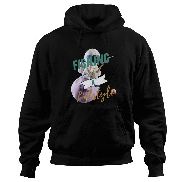 Discover Fishing It's a Lifestyle Hoodies
