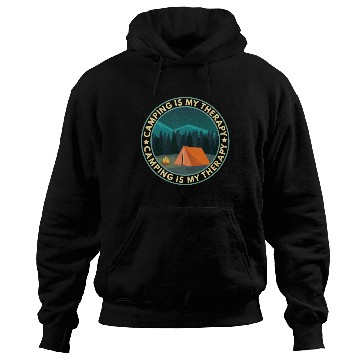 Discover Camping is my therapy Hoodies