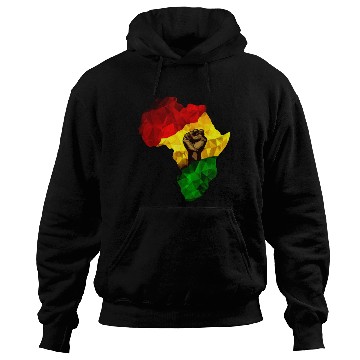 Discover Black Unity in History Hoodies