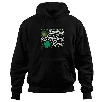 Discover Luckiest Boyfriend Ever Valentine's Day Hoodies