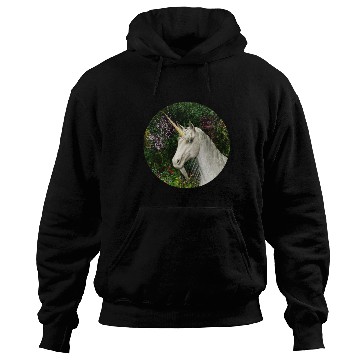 Discover Magical Unicorn Surrounded by Wildflowers Hoodies