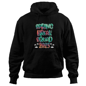 Discover Spring Break Squad Summer Vacation Spring Break Hoodies