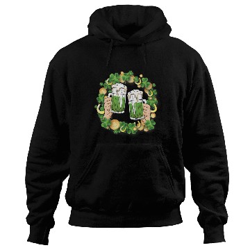 Discover St. Patrick's Day Irish Green Beer, Wine Cups Hoodies